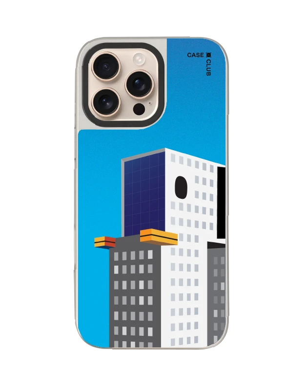 เคสกระจก iphone 16 pro max magsafe ตึกช้าง