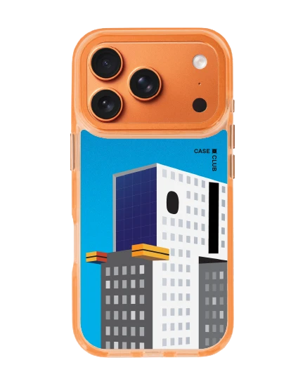 iphone 17 pro clear orange magsafe elephant building