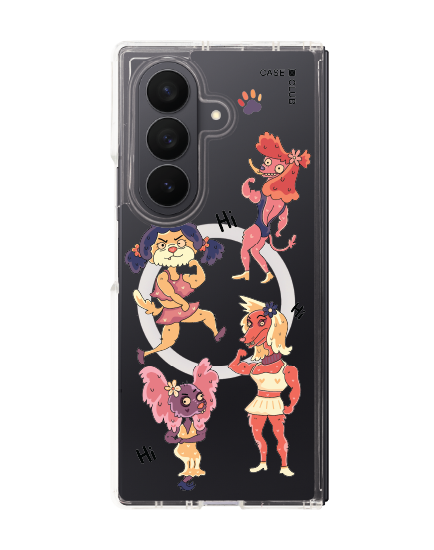 เคสใส samsung galaxy z fold 7 magsafe สุนัขสาว
