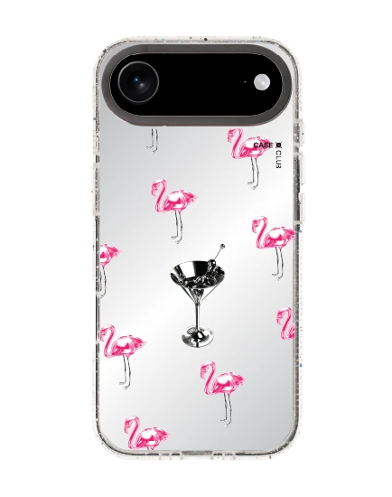 iphone air clear mirror magsafe flamingo shuffle