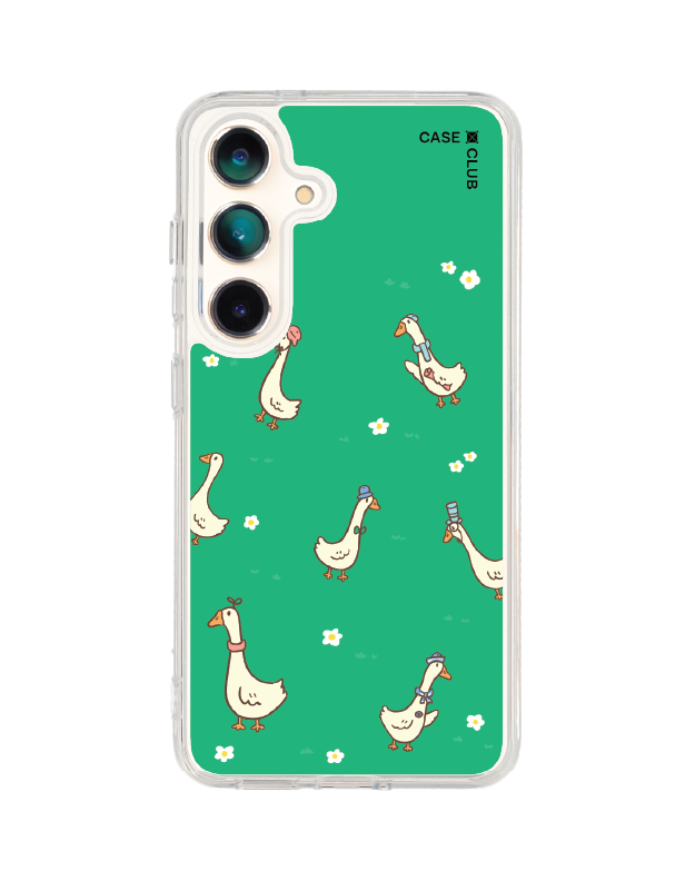 เคสใส samsung galaxy s25 magsafe ดอกไม้เป็ด