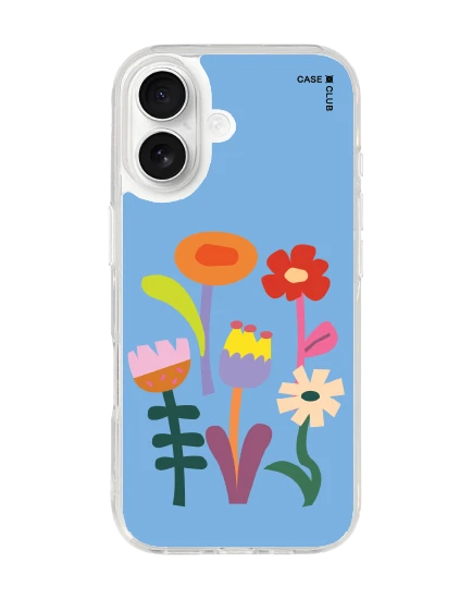 เคสใส iphone 17 magsafe สวนดอกไม้