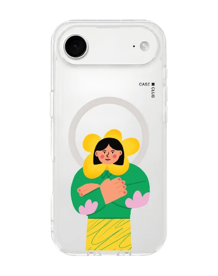 iphone 17 air clear magsafe flower girl
