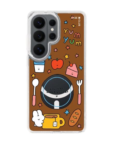 samsung galaxy s26 ultra clear magsafe fluffy bunny foodie