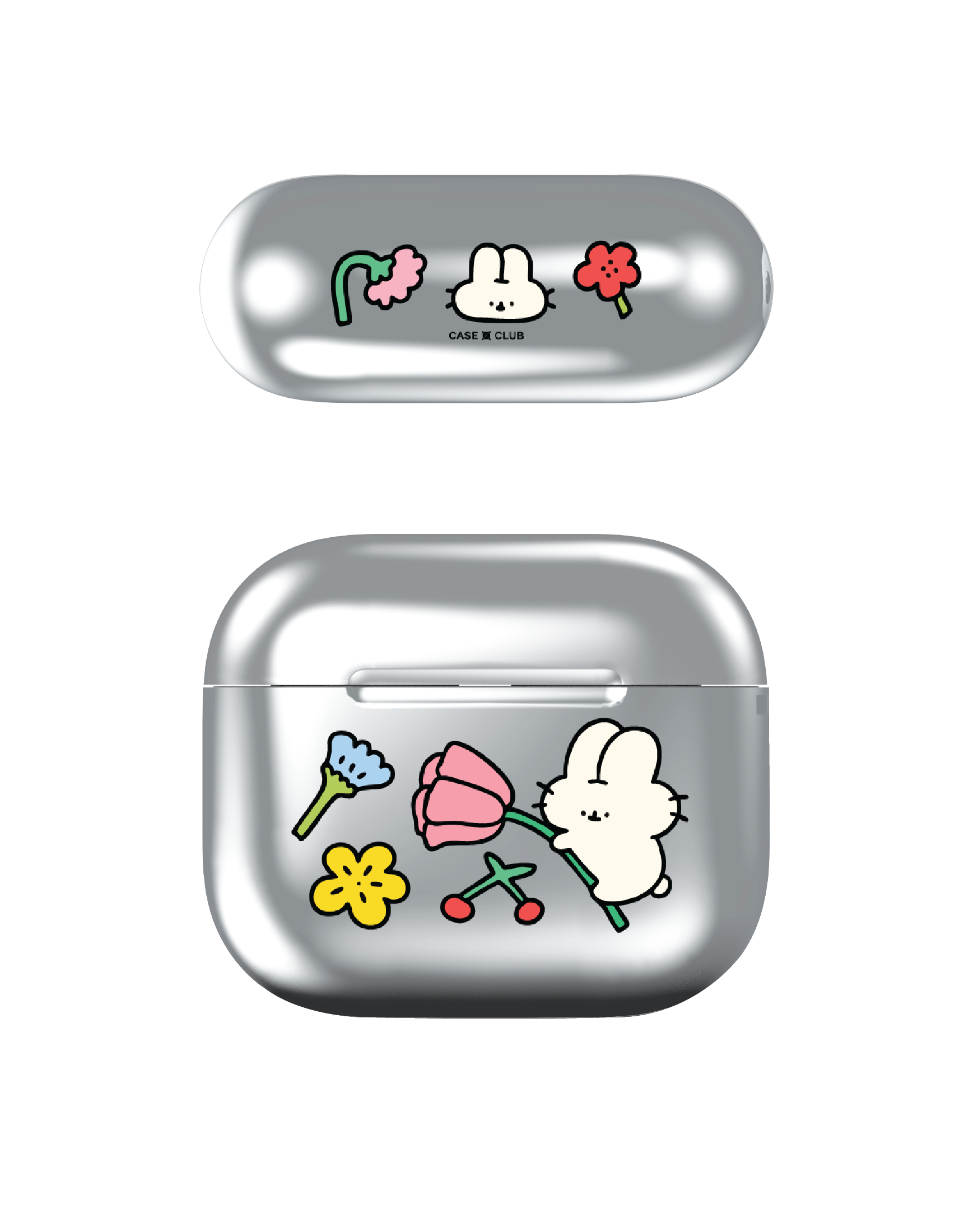 fluffy bunny สติ๊กเกอร์สวน