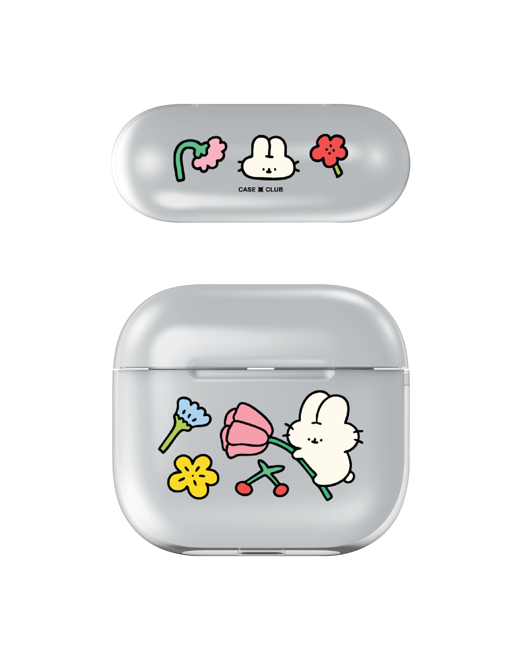 fluffy bunny สติ๊กเกอร์สวน