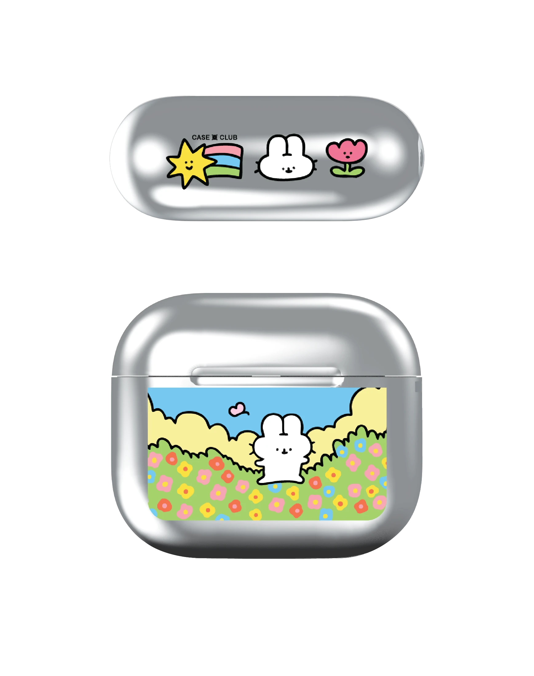fluffy bunny stamp