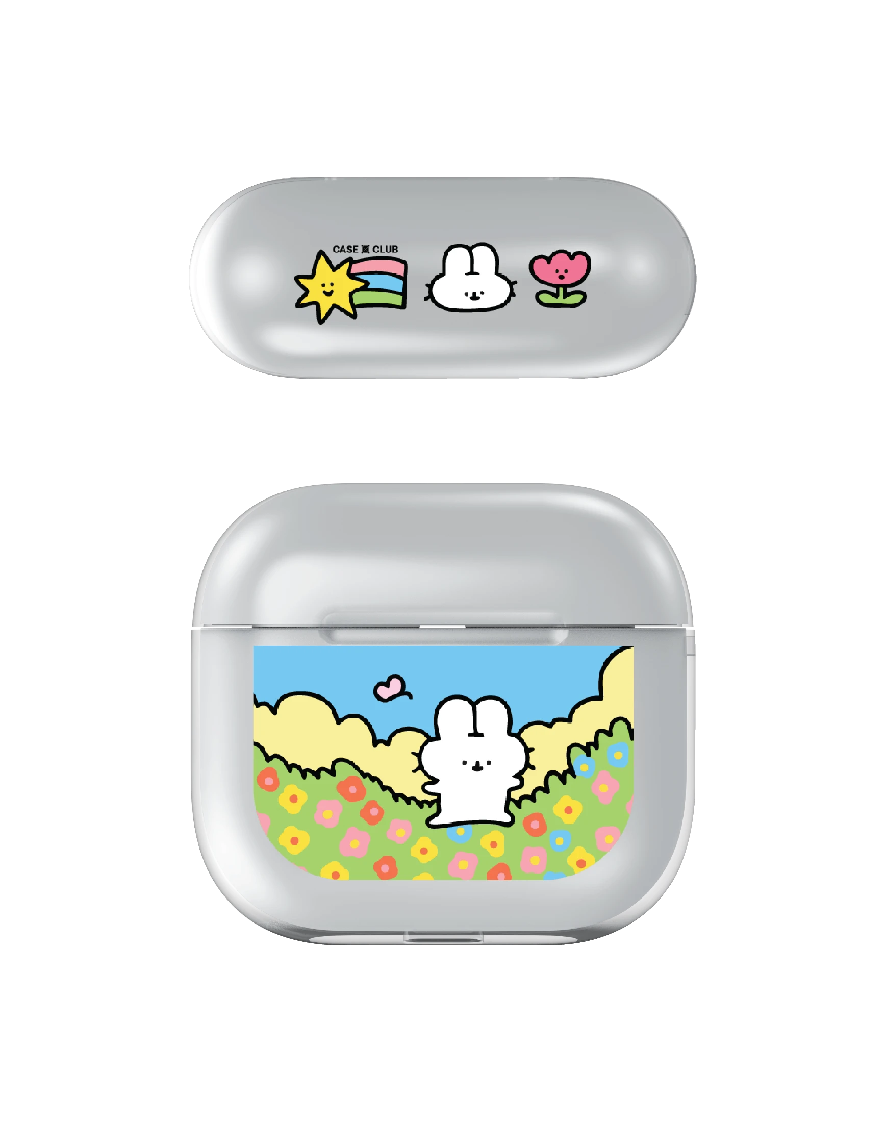 fluffy bunny stamp
