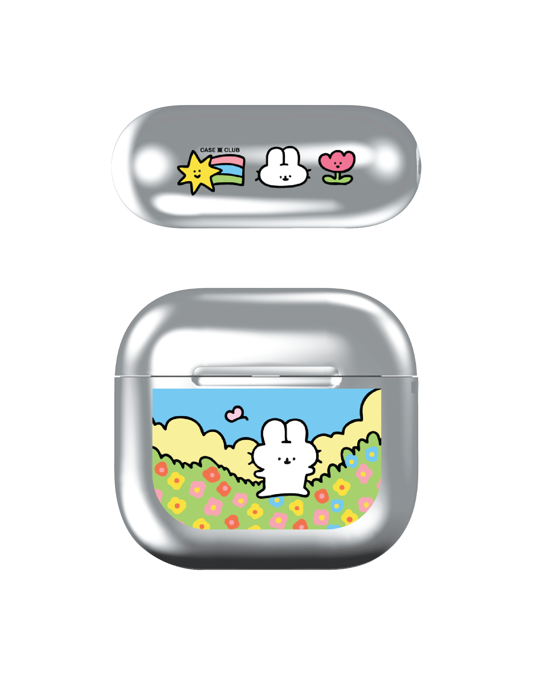 fluffy bunny stamp
