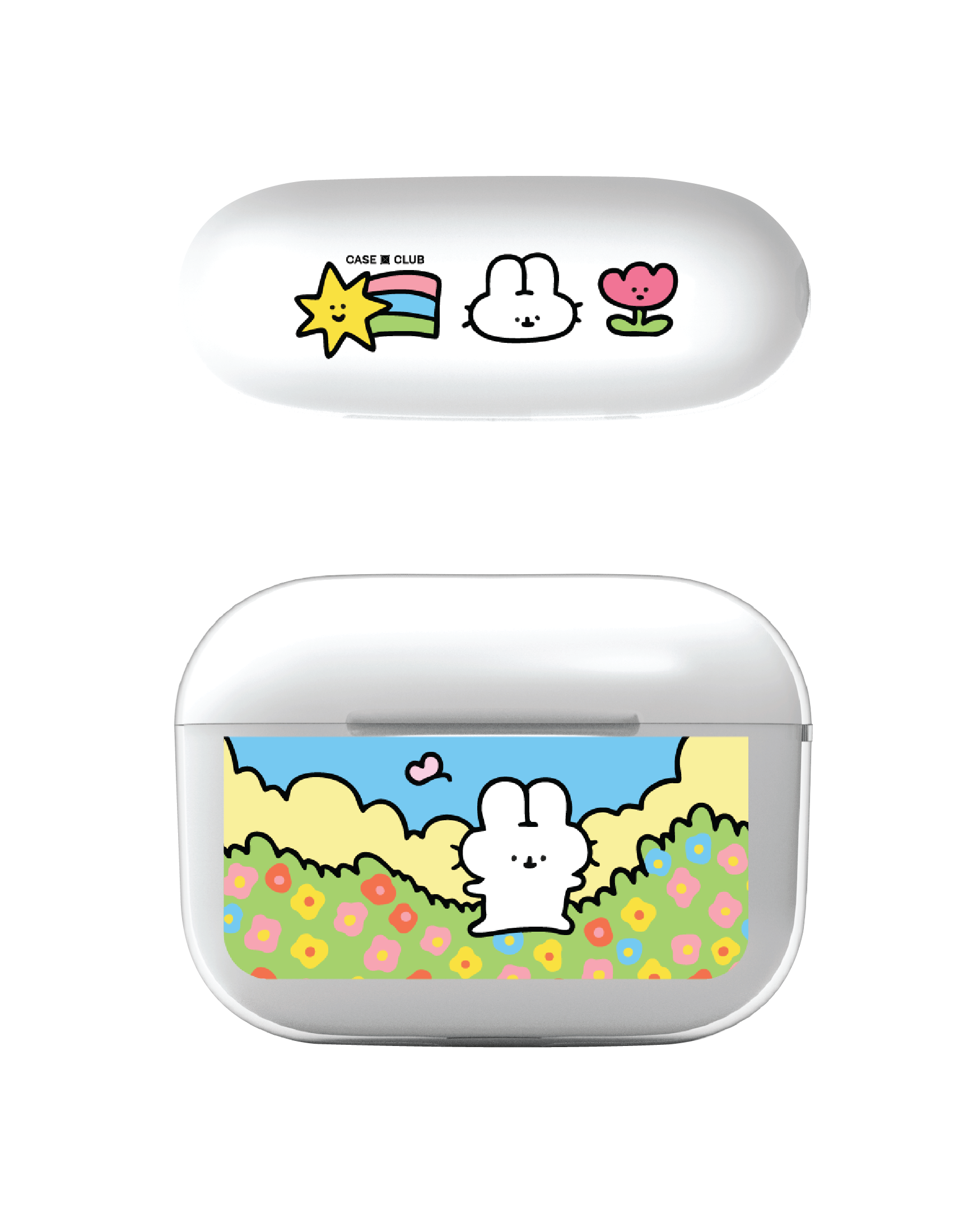 fluffy bunny stamp