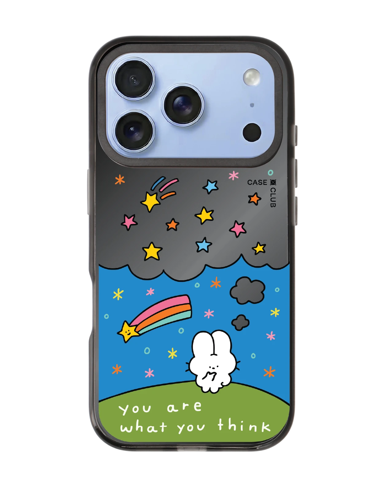 iphone 18 pro black mirror magsafe fluffy bunny universe