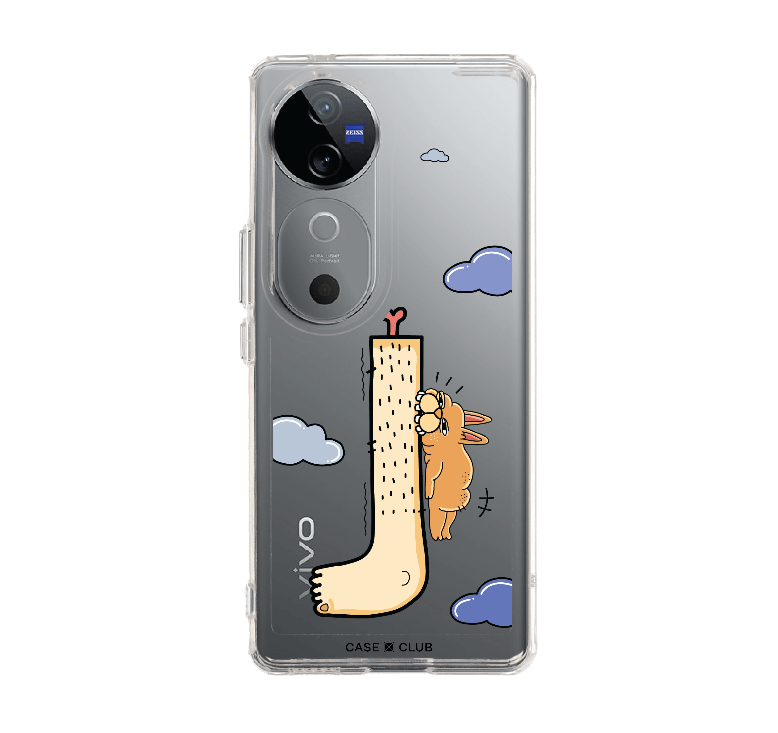 เคสใส vivo v40 5g french bulldog กัด