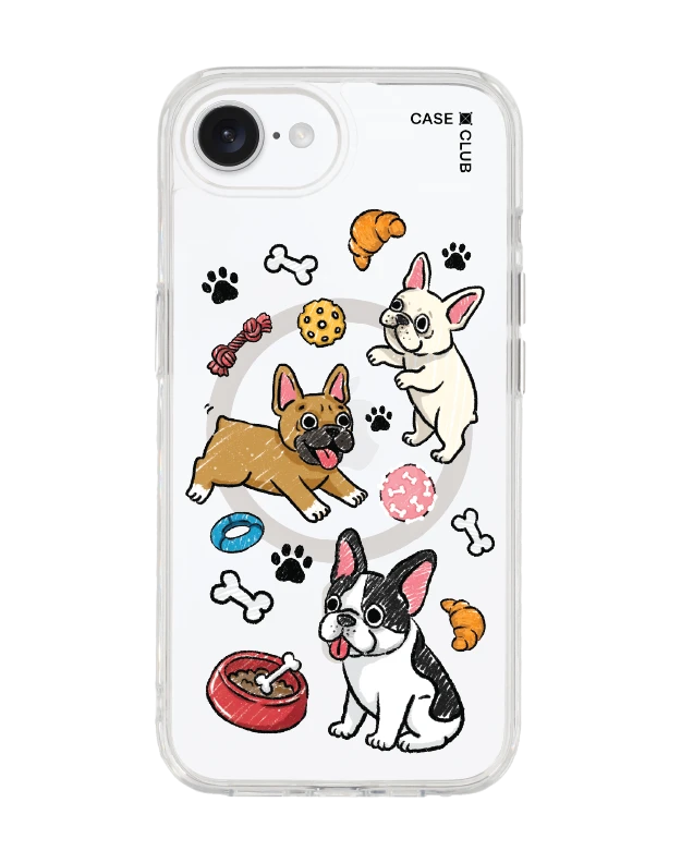เคสใส iphone 16e magsafe เฟรนบลูด็อกหรรษา