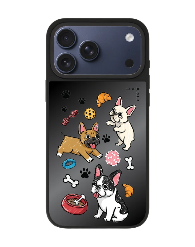 เคสกระจก iphone 17 pro max matte magsafe เฟรนบลูด็อกหรรษา