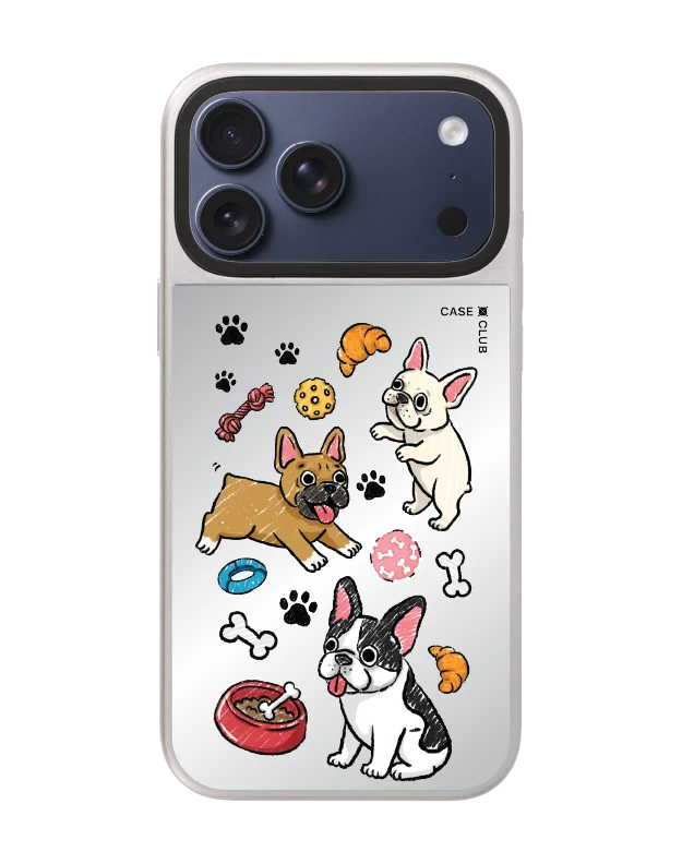 เคสกระจก iphone 17 pro max magsafe เฟรนบลูด็อกหรรษา