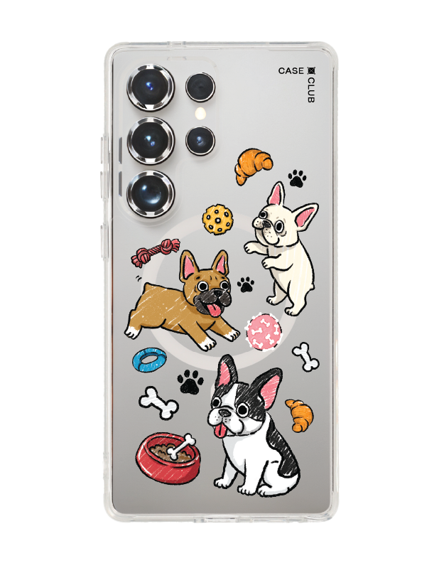 เคสใส samsung galaxy s25 ultra magsafe เฟรนบลูด็อกหรรษา