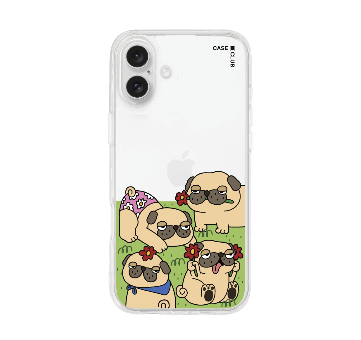 เคสใส iPhone 16 Plus ปั๊กในสวน