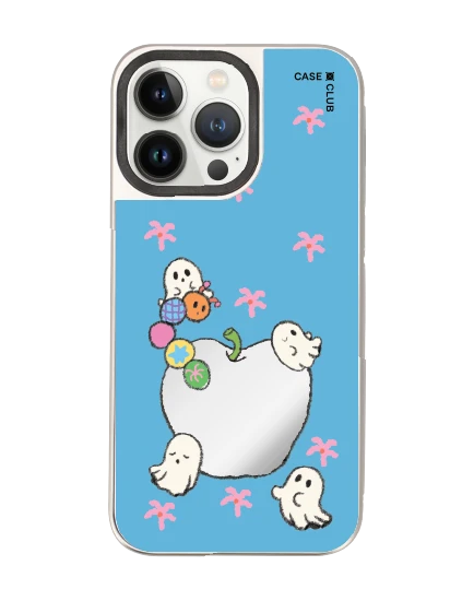 เคสกระจก iphone 14 pro max magsafe ghost club apple