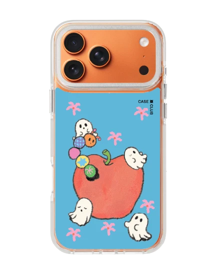 เคสใส iphone 17 pro max magsafe สีขาว ghost club apple