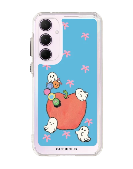 samsung galaxy a55 clear case ghost club apple