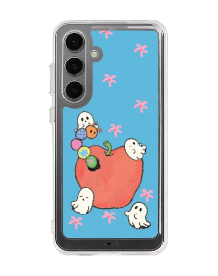 samsung galaxy s24 fe clear case ghost club apple