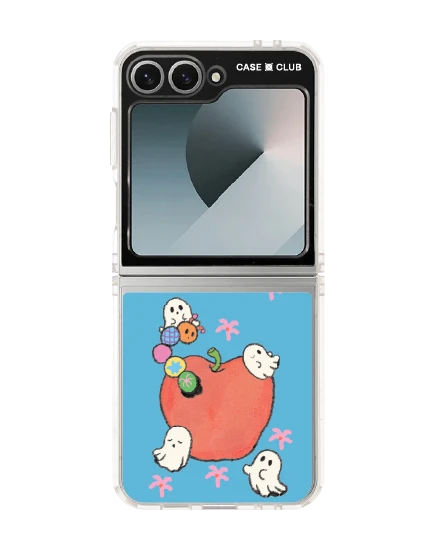 samsung galaxy z flip 6 clear case ghost club apple