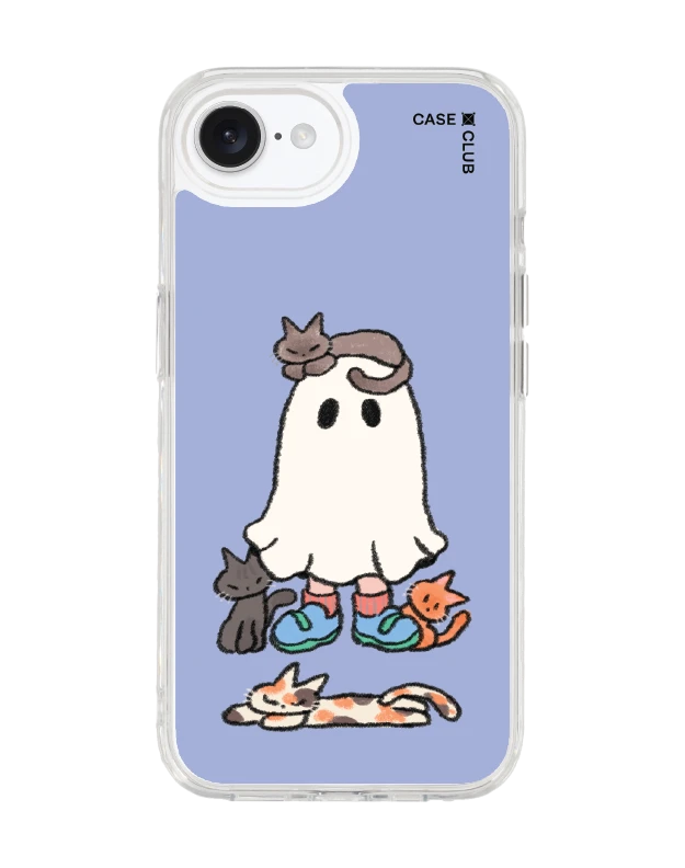 เคสใส iphone 16e ghost club กับน้องแมวเพื่อนซี้