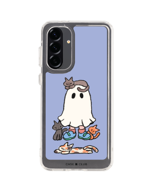 เคสใส samsung galaxy a56 ghost club แมวเหมียว