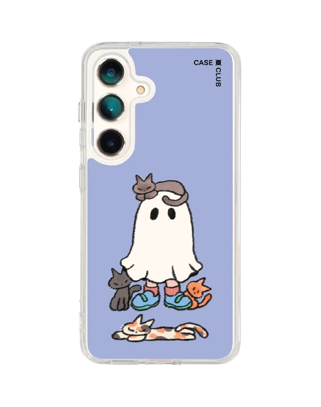 เคสใส samsung galaxy s25 magsafe ghost club กับน้องแมวเพื่อนซี้