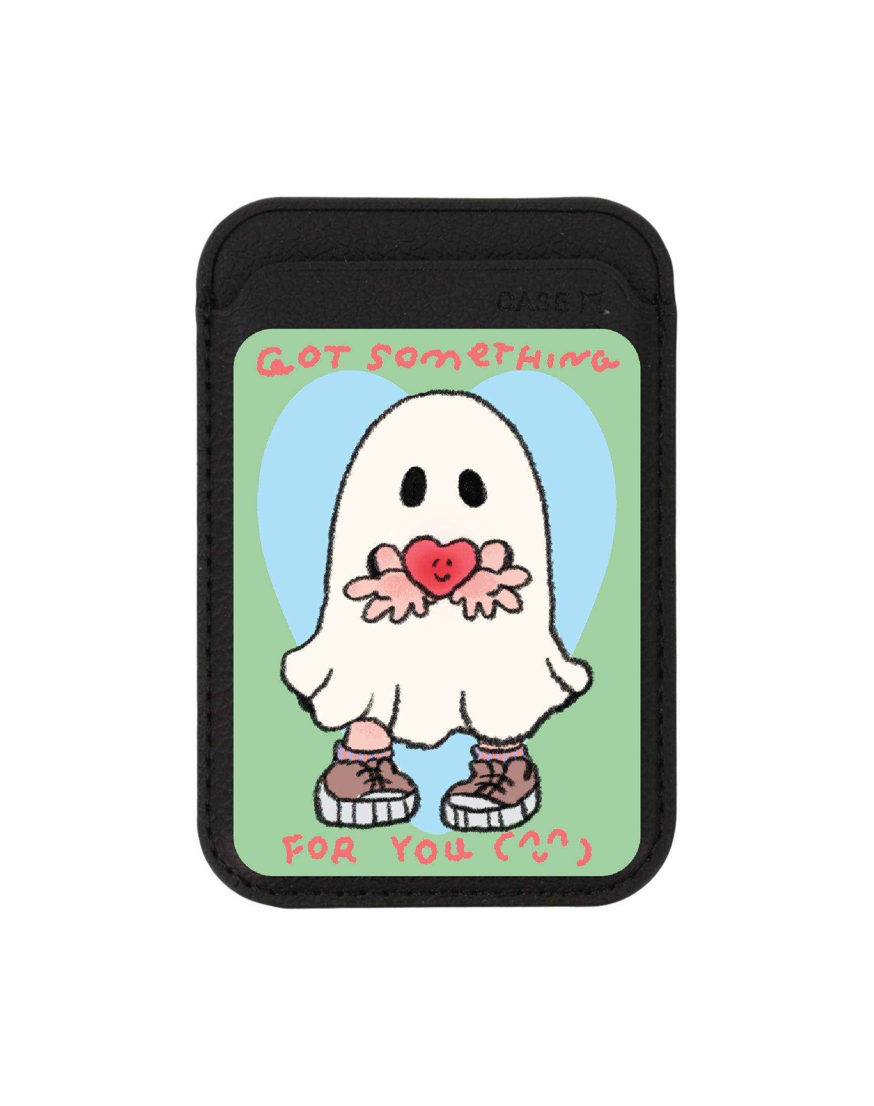 Black Wallet MagSafe Ghost Club Got Something for You