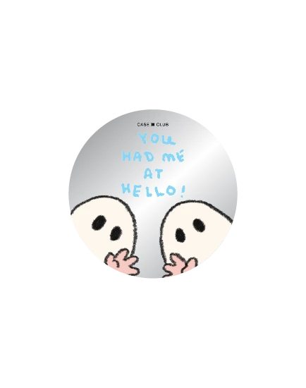 mirror popgrip ghost club hello