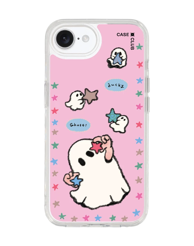 เคสใส iphone 16e magsafe ghost club ผีน้อยกับดวงดาว