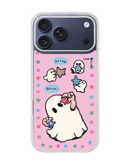 เคสใส iphone 17 pro max ghost club ผีน้อยกับดวงดาว