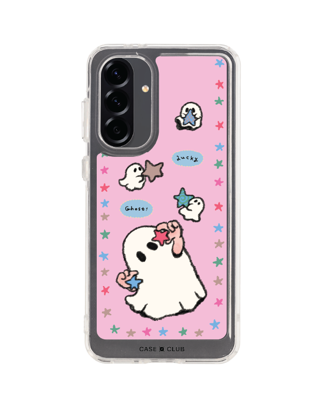 เคสใส samsung galaxy a56 ghost club ผีโชคดี