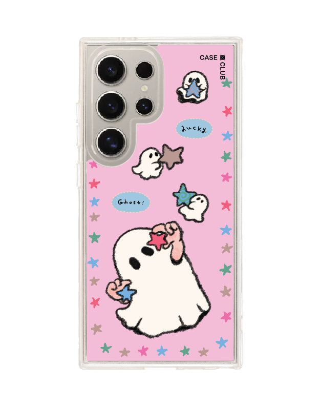 เคสใส Samsung S24 Ultra MagSafe Ghost Club ผีโชคดี