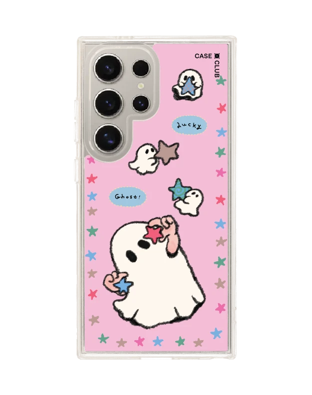 samsung galaxy s24 ultra clear magsafe ghost club lucky ghost