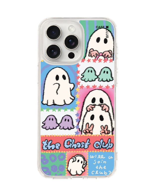เคสใส iPhone 15 Pro Max Ghost Club รวม