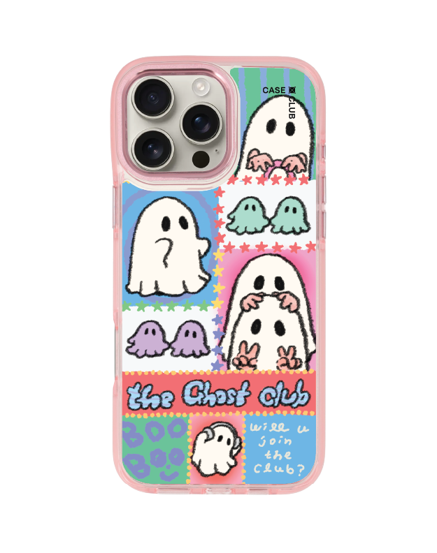 iPhone 16 Pro Max Clear Pink MagSafe Ghost Club รวม
