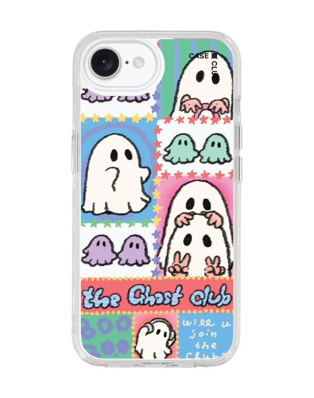 เคสใส iphone 16e magsafe ghost club ชมรมผีน้อยหรรษา