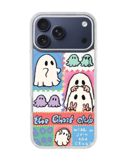 iphone 17 pro max clear ghost club mix