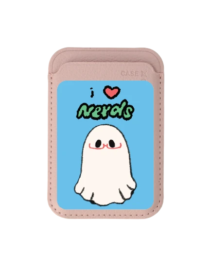 baby pink wallet magsafe ghost club nerds