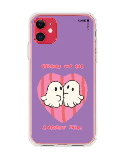 เคสใส iphone 11 ghost club perfect pair