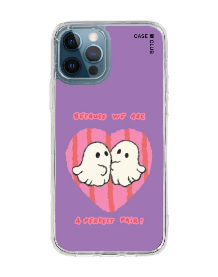 เคสใส iphone 12/12 pro ghost club perfect pair