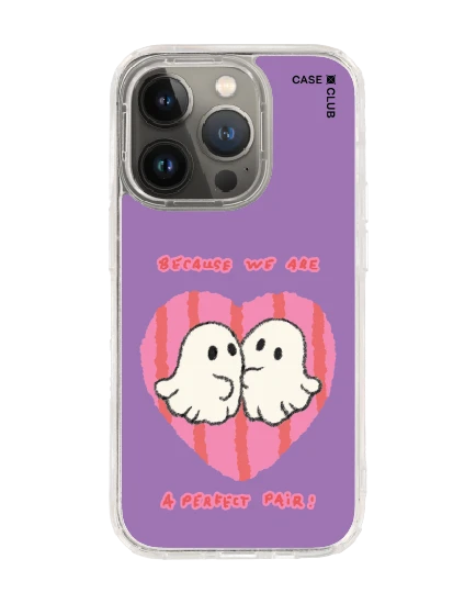 iphone 14 pro clear magsafe ghost club perfect pair