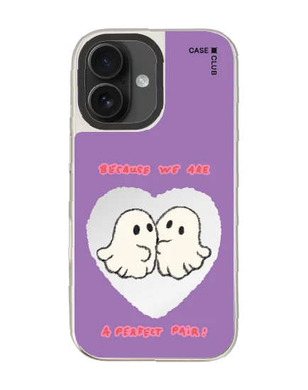 เคสกระจก iphone 16 magsafe ghost club perfect pair