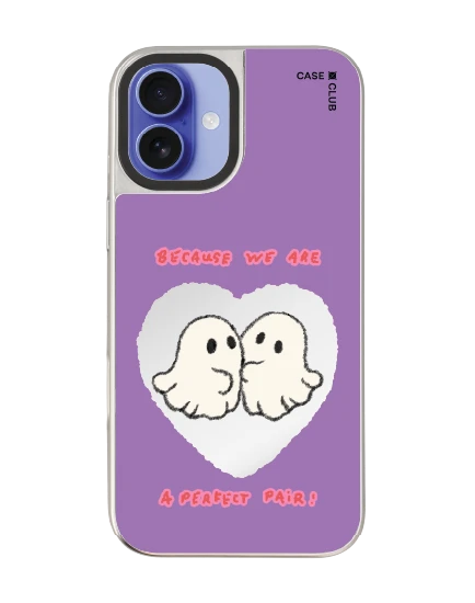 เคสกระจก iphone 16 plus magsafe ghost club perfect pair