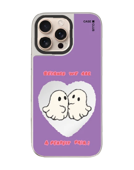 iphone 16 pro max mirror case magsafe ghost club perfect pair