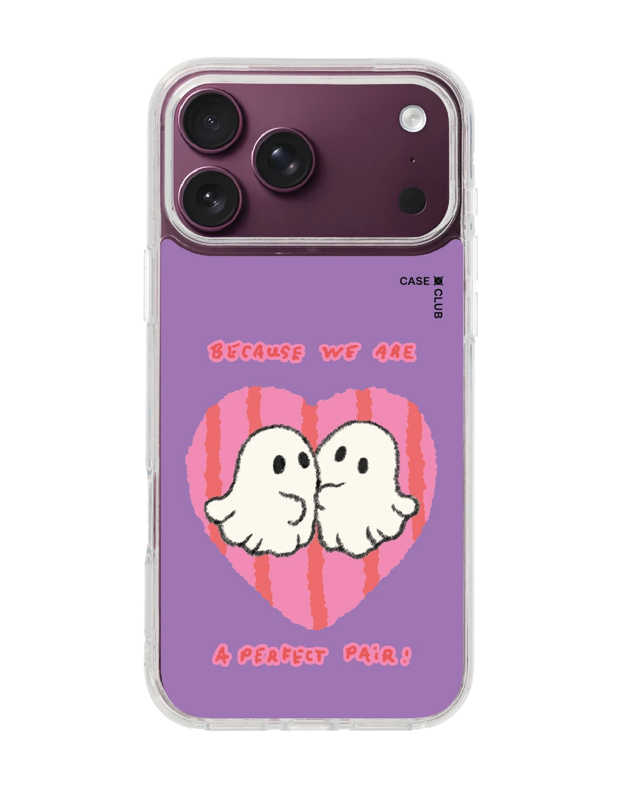 เคสใส iphone 18 pro max ghost club perfect pair
