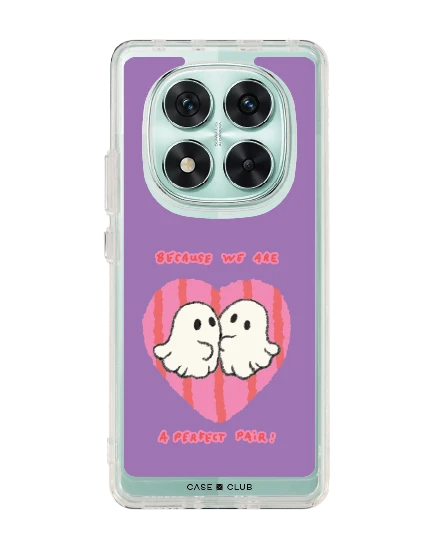 redmi note 14 pro clear case ghost club perfect pair