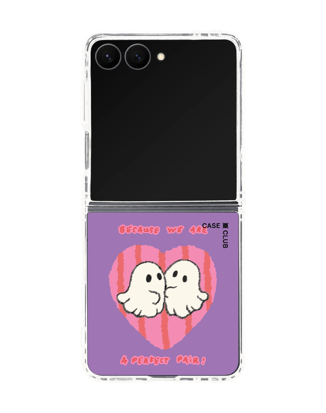 เคสใส samsung galaxy z flip 8 magsafe ghost club perfect pair